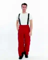 Mapamyumco Erkek Kayak Pantolon-KIRMIZI