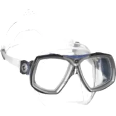 Aqua Lung Look 2 Şeffaf Silikon - Mavi Dalış Maskesi