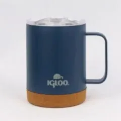 Igloo Cork Mug 350ml-MAVİ