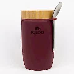 Igloo Bamboo Yemek Termosu 500ml-BORDO