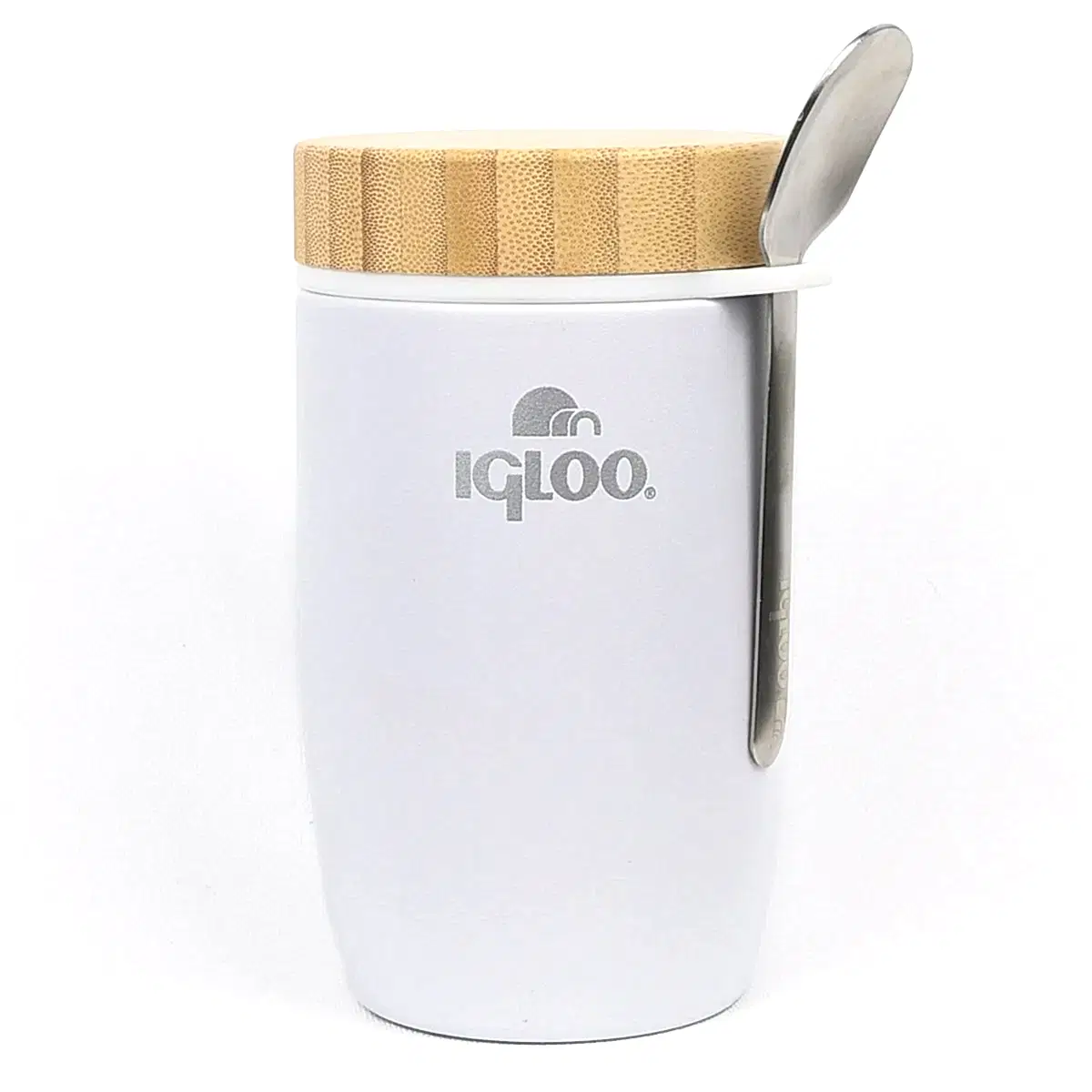 Igloo Bamboo Yemek Termosu 500ml-BEYAZ