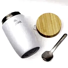 Igloo Bamboo Yemek Termosu 500ml-BEYAZ