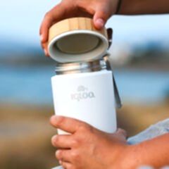 Igloo Bamboo Yemek Termosu 500ml-BEYAZ