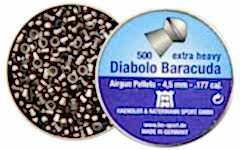 H&N DIABOLO BARACUDA 4.5 CAL HAVALI SAÇMA