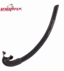 Labrax Oxxo Silikon Zıpkın Şnorkeli SİYAH