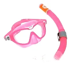Aqualung Combo Mix Pembe Çocuk Maske Şnorkel Seti