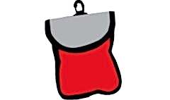 Jr Gear Su Geçirmez Dijital Kamera Çantası-KIRMIZI