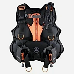 Apeks Exotec Siyah/Turuncu Seviye Yeleği BCD