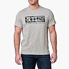 5.11 ATMOS LOGO SS KISA KOL T-SHIRT