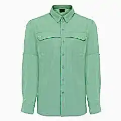 FreeCamp Novella Erkek Gömlek-YEŞİL