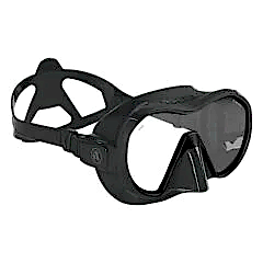 Apeks VX1 Gri Pure Lens Dalış Maskesi