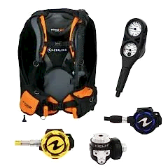 Aqualung Pro HD Compact BCD Helix Din Regülatör Ahtapot Konsol 2 300B Seti