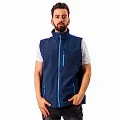 FreeCamp Vest Erkek Softshell Yelek-LACİVERT