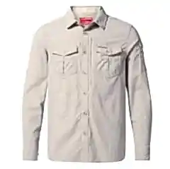 Craghoppers NL Adv LS Erkek Gömlek-GRİ